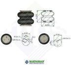 2B220-08/2 KATLI KÖRÜK ÇAPRAZ DELİK