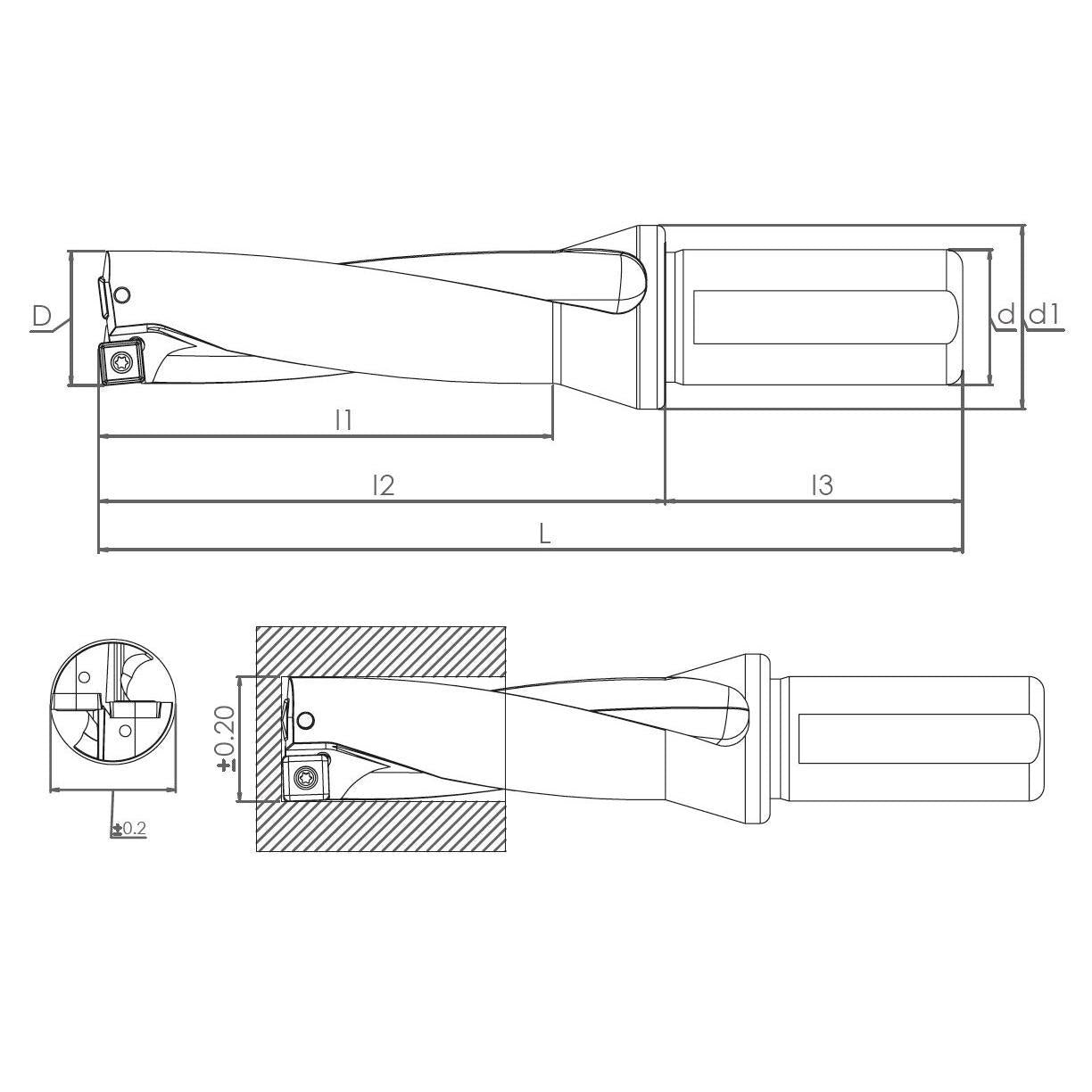 SDUM 32XD3 SPGT 090408 U-DRILL