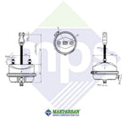 SERVİS FREN KÖRÜK 30 / BX3605