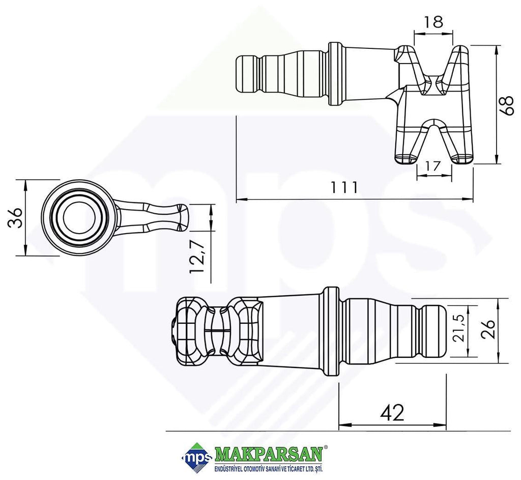 TEK YÖN KANCA TIRNAGI GALVANİZLİ 27 mm