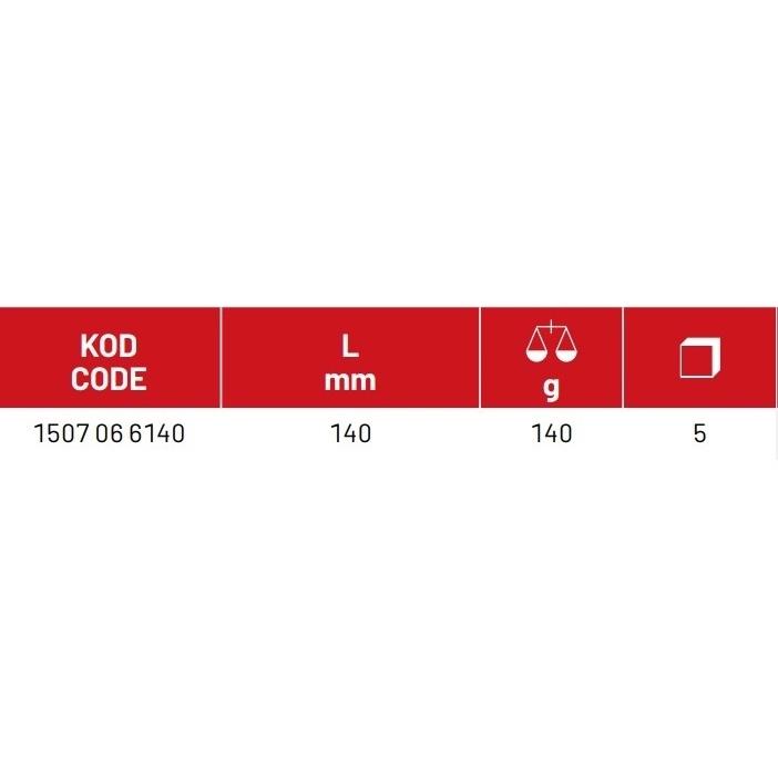 1/4” Mandallı Cırcır Kolu (24 Diş)