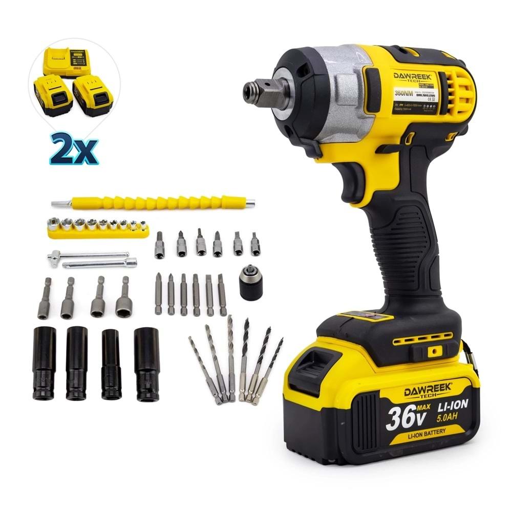 Şarjlı Torklu Somun Sıkma Dw350