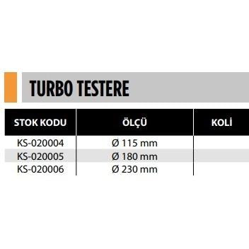 TURBO TESTERE