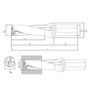 SDUM 25XD5 SP-XO09 U-DRILL
