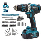 Şarjlı El Matkabı 13mm Çelik Mandren Vidalama Mk36 Chelikbei
