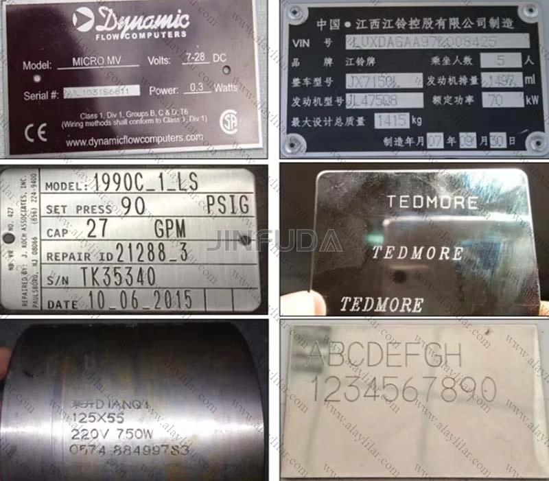 Şase Numaratör Vurma Makinesi Şarjlı Taşınabilir