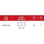 Torx® Allen Anahtar Takımı (8 Parça)
