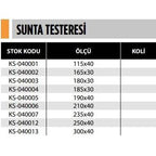 SUNTA TESTERESİ