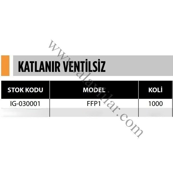 KATLANIR VENTİLSİZ