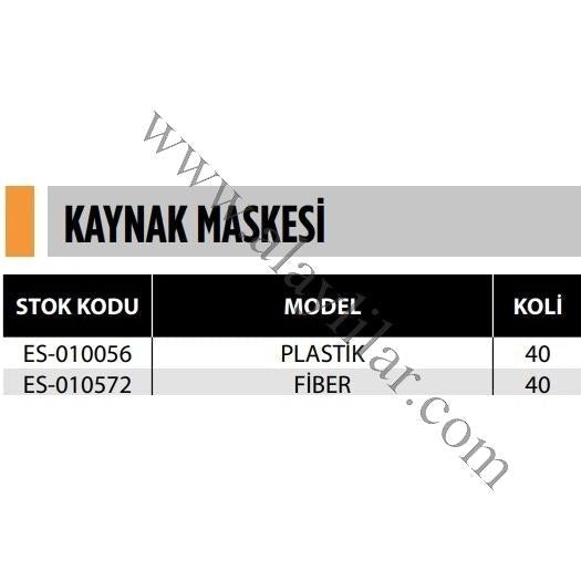 KAYNAK MASKESİ