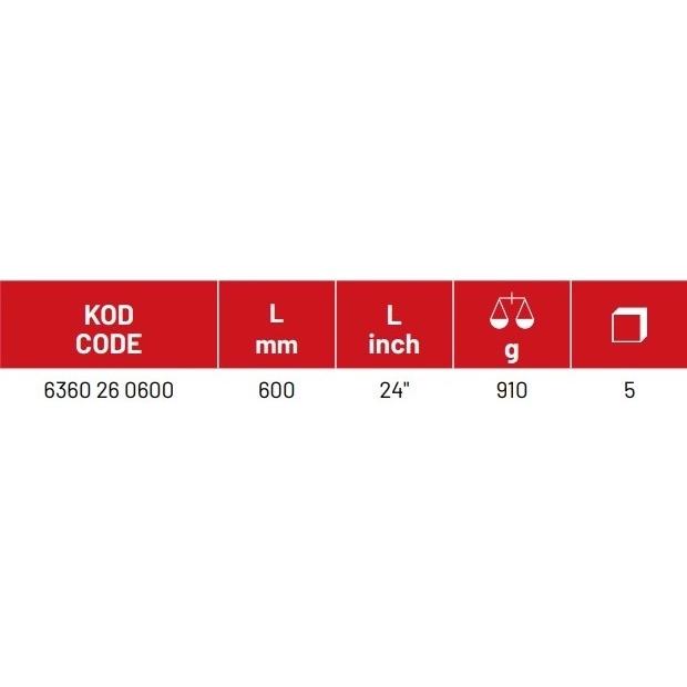 Levye Oluklu Kıvrık Uçlu