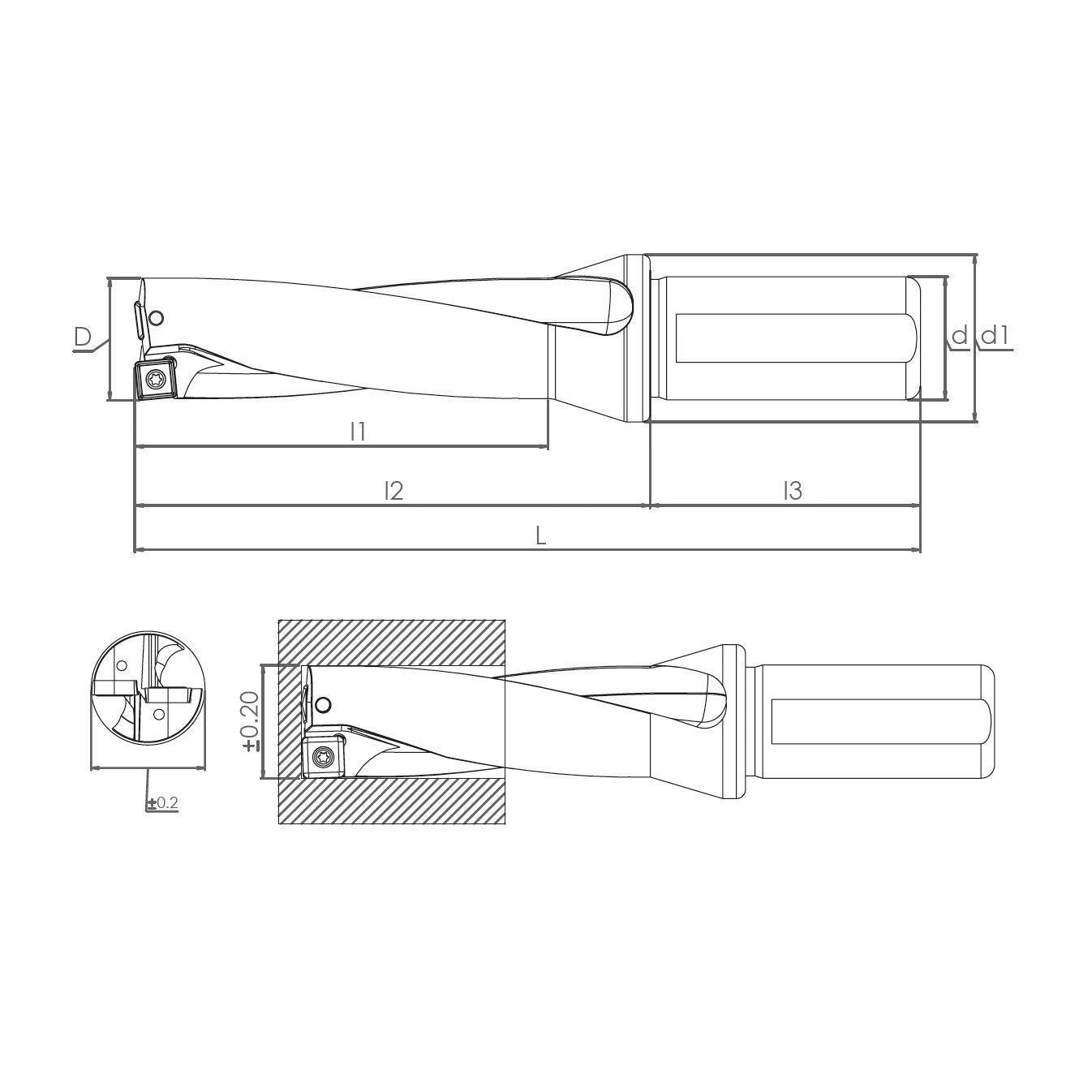 SDUM 15.5XD2 SPMG 060204 U-DRILL