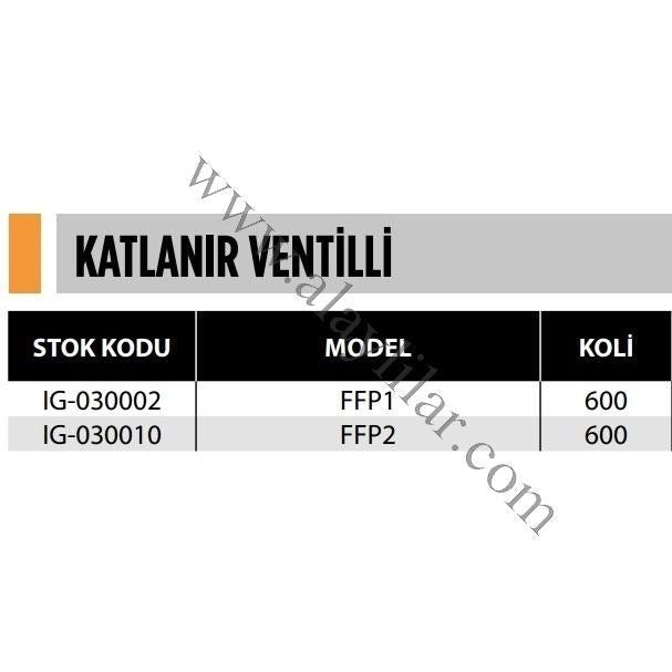KATLANIR VENTİLLİ