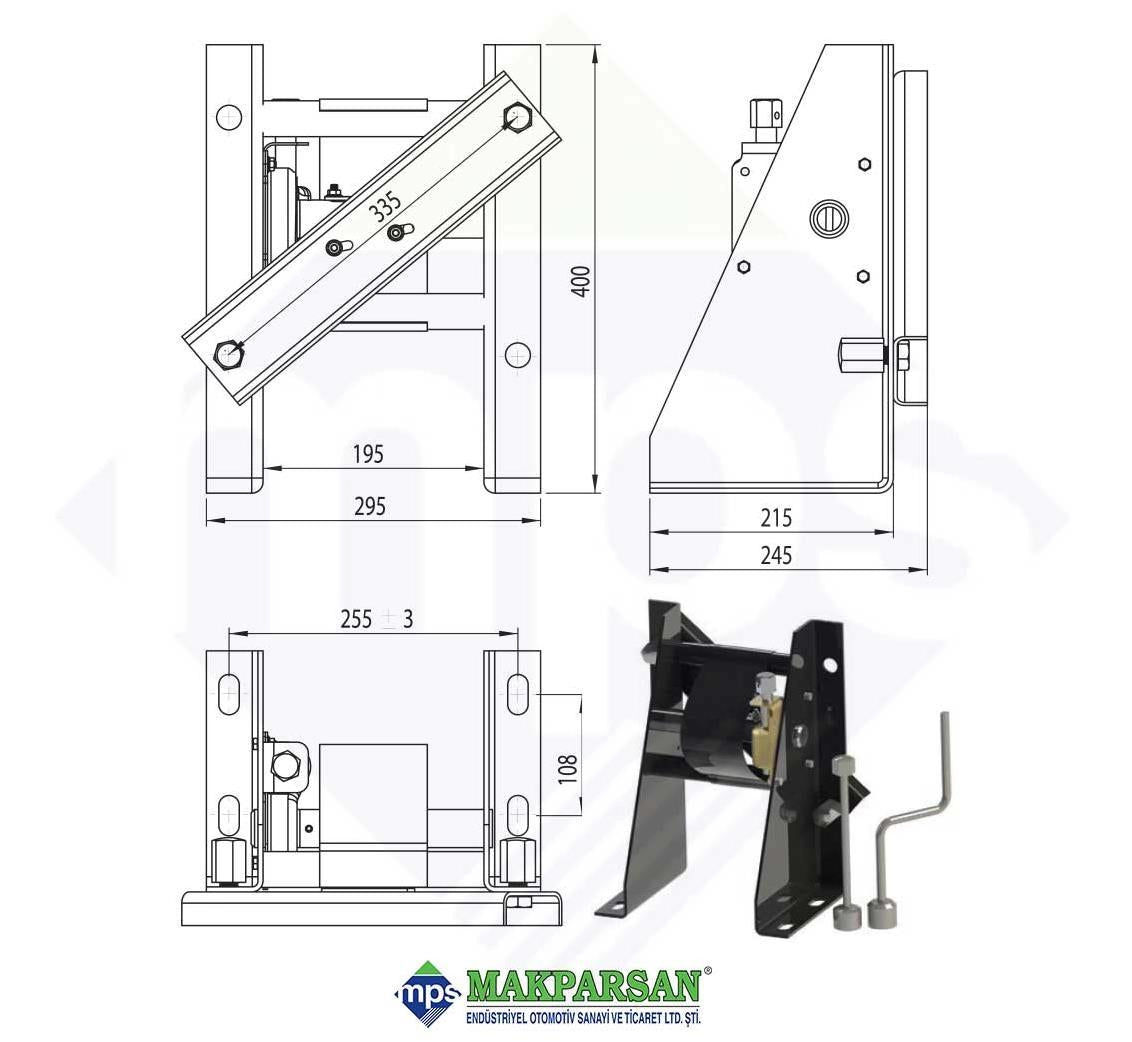 STEPNE YERİ HALATLI KAMYON/KAMYONET 335