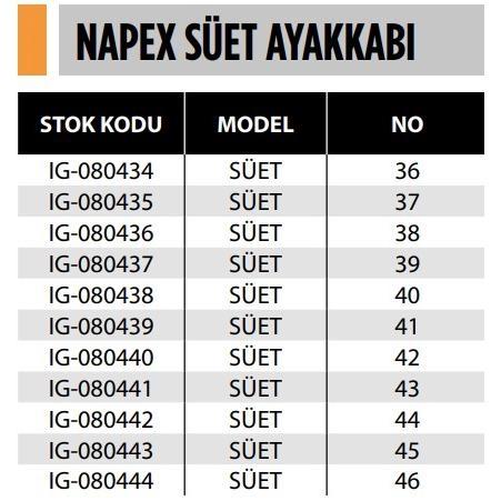 NAPEX SÜET AYAKKABI