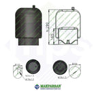4390-01-K/METAL PİSTONLU KÖRÜK / MERCEDES A9423202821