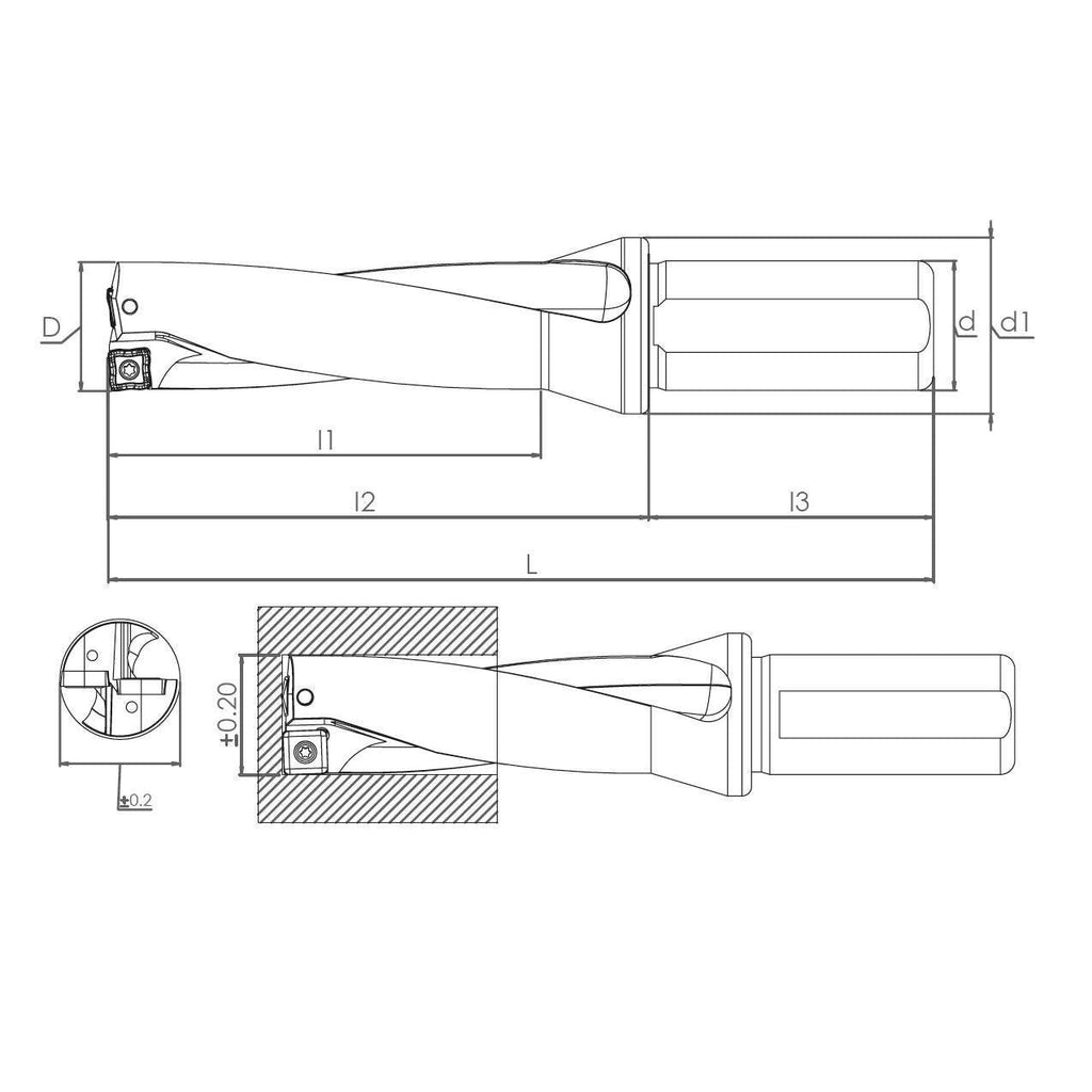 SDUM 19.5XD3 SOMT 070306 U-DRILL