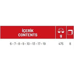 Kombine Anahtar Takımı Kısa Boy (mm)