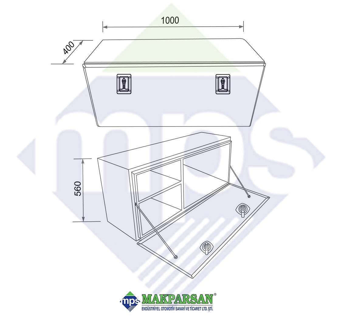 DORSE METAL TAKIM DOLABI (1 MM) 150 CM 120 CM 100 CM