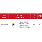 Kraft Seri Yıldız Uçlu Tornavida Takımı (6 parça)
