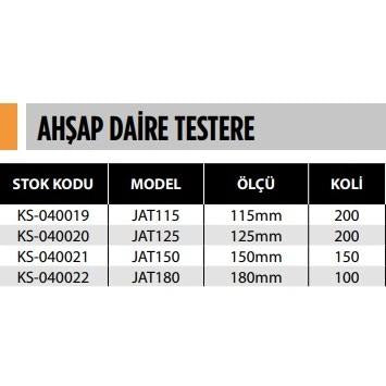 AHŞAP DAİRE TESTERE