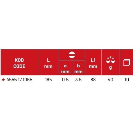 Master Elektrik Kontrol Kalemi (Düz Uçlu)