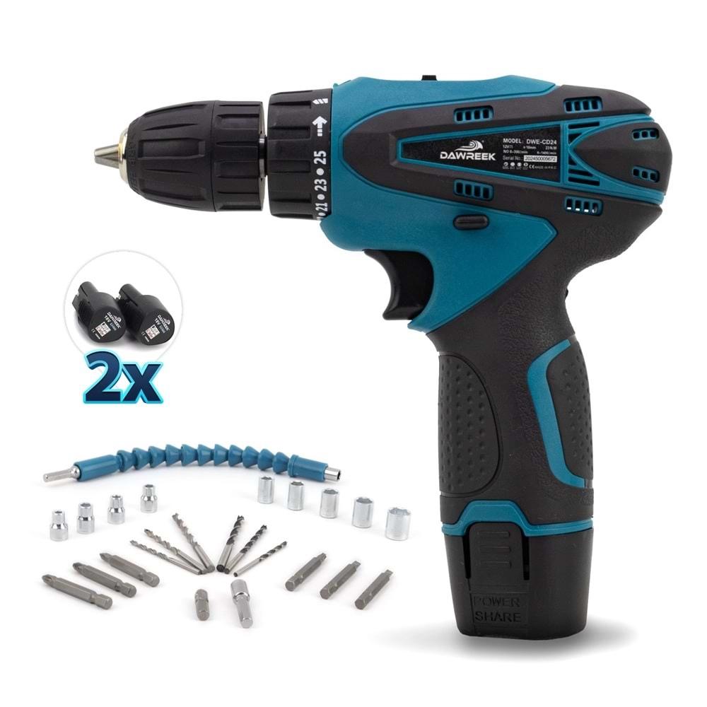 Şarjlı Setli Vidalama Mk12