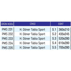 Hareketli Döner Tabla Sport
