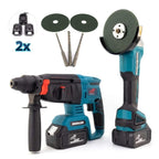Şarjlı İkili Set Mk(Ş.Hilti+Ş.Spral)