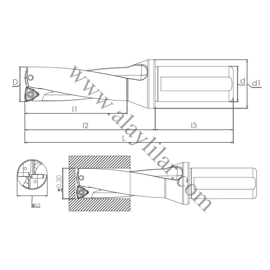 SDUM 33XD5 WCM.06T308 U-DRILL
