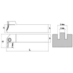 2525 BDKT-LT K3C (Ø48-70) t max:17 L TİPİ KESKİ KATERİ