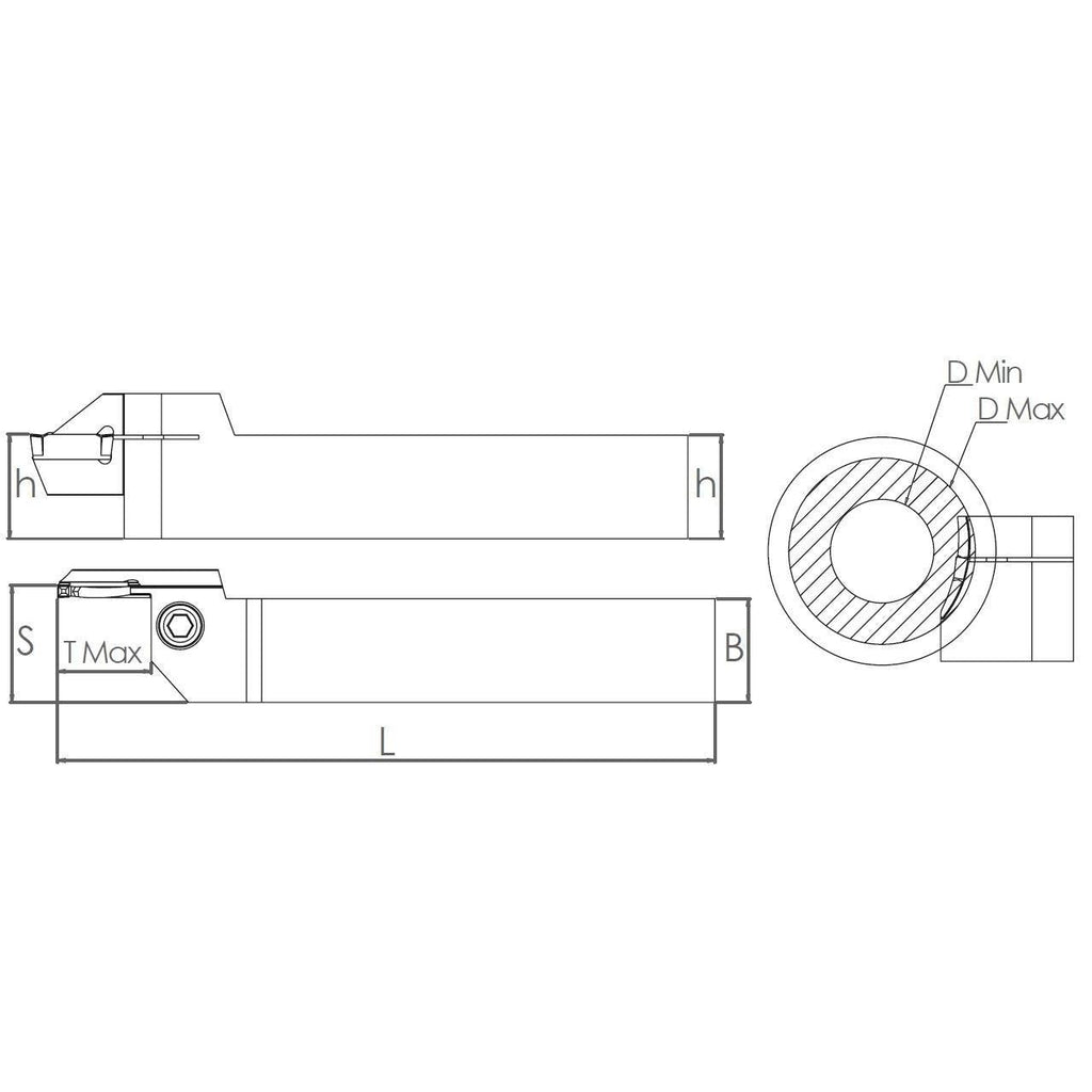 2525 BDKT-A ZT 3C (Ø70-110) t max:17 L TİPİ KESKİ KATERİ