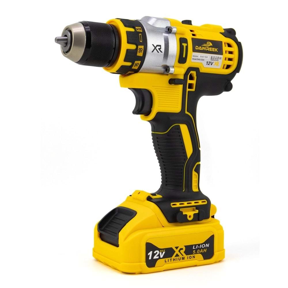 Şarjlı Matkap 10mm Çelik Mandren Vidalama Dw3p
