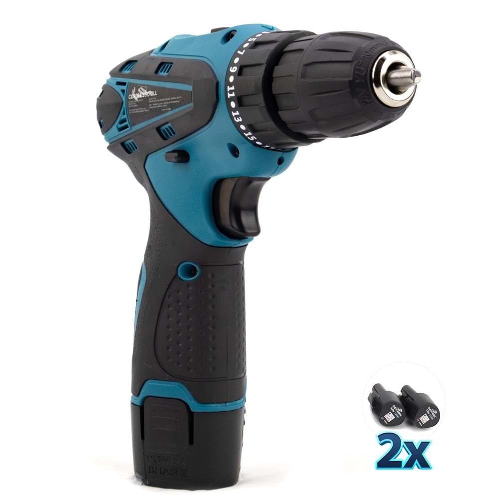Şarjlı Setli Vidalama Mk12
