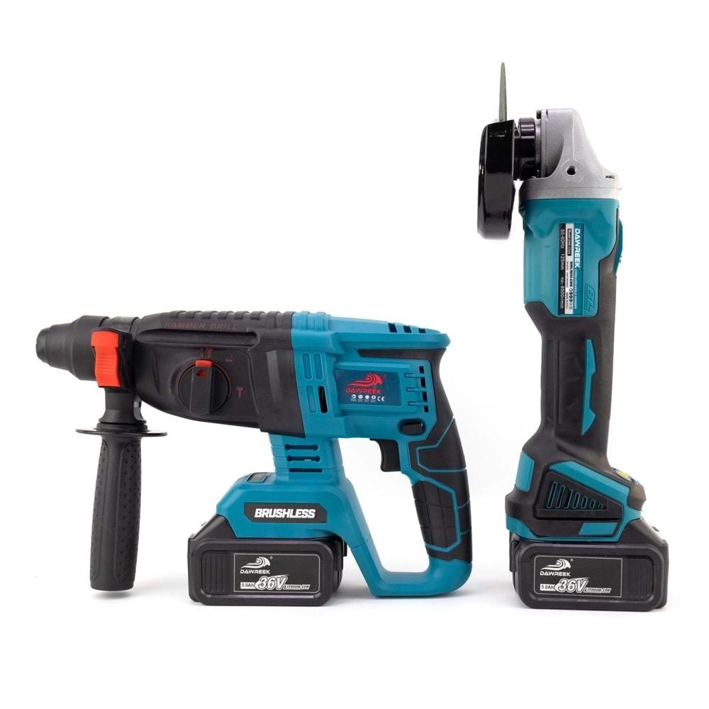 Şarjlı İkili Set Mk(Ş.Hilti+Ş.Spral)