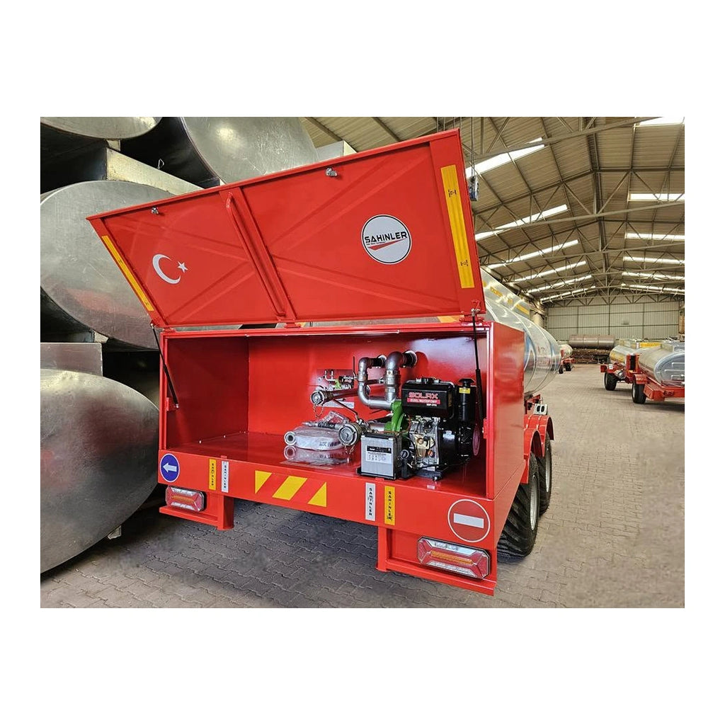 Şahinler Çok Amaçlı Tanker Römork: Püskürtme, Sulama, İlaçlama ve Acil Durum Sistemi