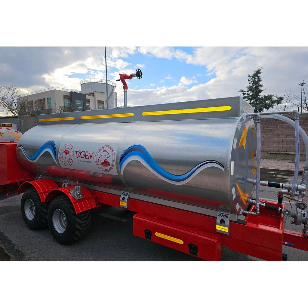 Şahinler Çok Amaçlı Tanker Römork: Püskürtme, Sulama, İlaçlama ve Acil Durum Sistemi
