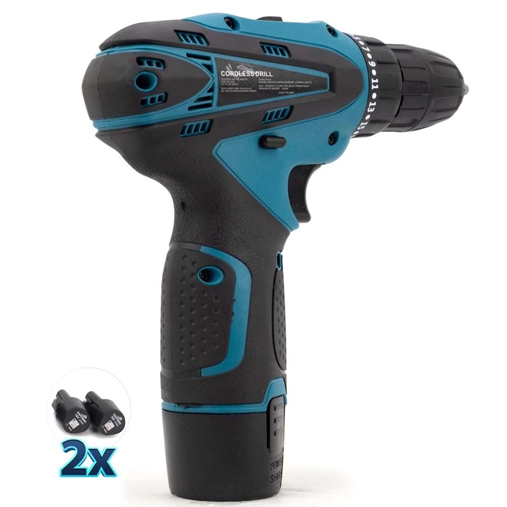 Şarjlı Setli Vidalama Mk12