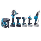 Şarjlı Chelıkbeı Altılı Set (Budama Testeresi +Bağ Makası + 13mm Ç.Mandren+S.Sıkma+Ş.Spral+Ş.Hilti)