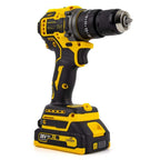 Şarjlı Matkap 10mm Yellow Kömürsüz Vidalama