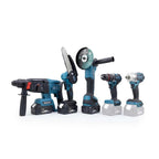 Şarjlı Beşli Set Mk350 (Budama Testeresi 10mm Ç.Mandren+S.Sıkma+Ş.Spral+Ş.Hilti)