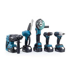Şarjlı Beşli Set Mk350 (Budama Testeresi 10mm Ç.Mandren+S.Sıkma+Ş.Spral+Ş.Hilti)