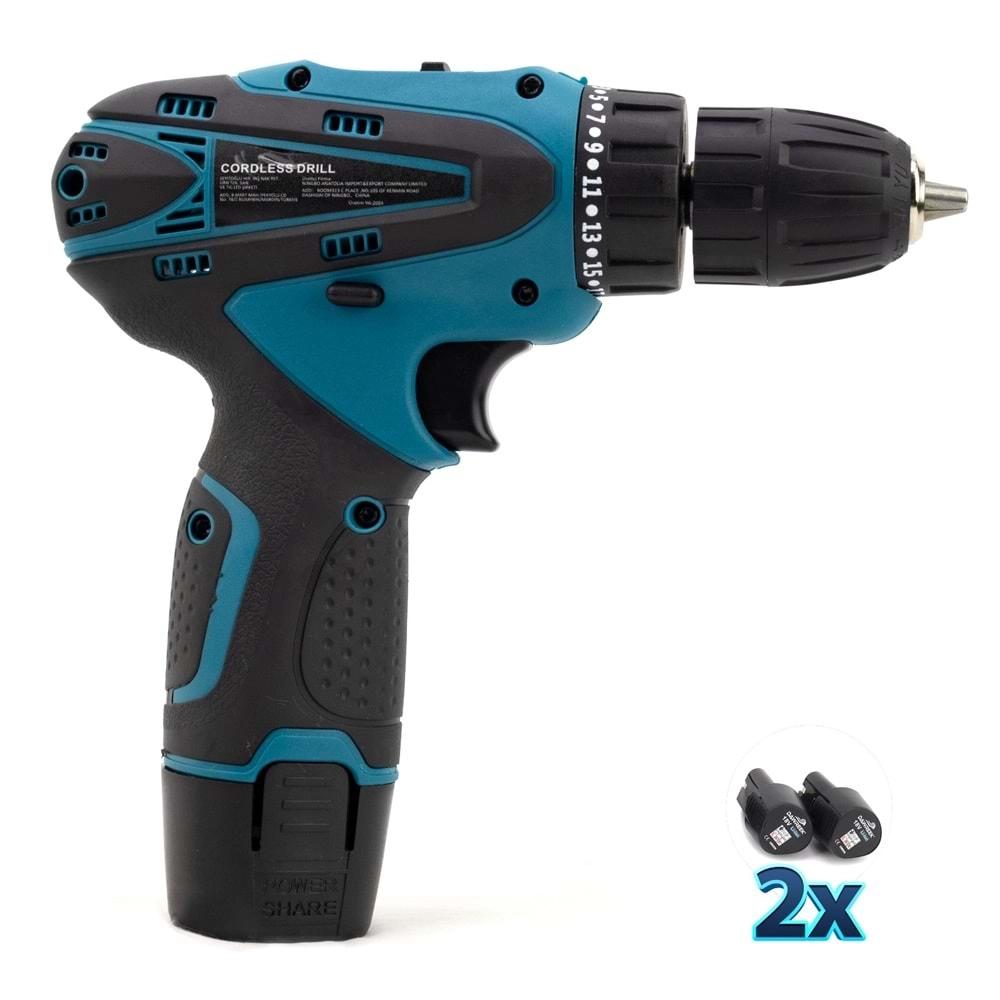 Şarjlı Setli Vidalama Mk12