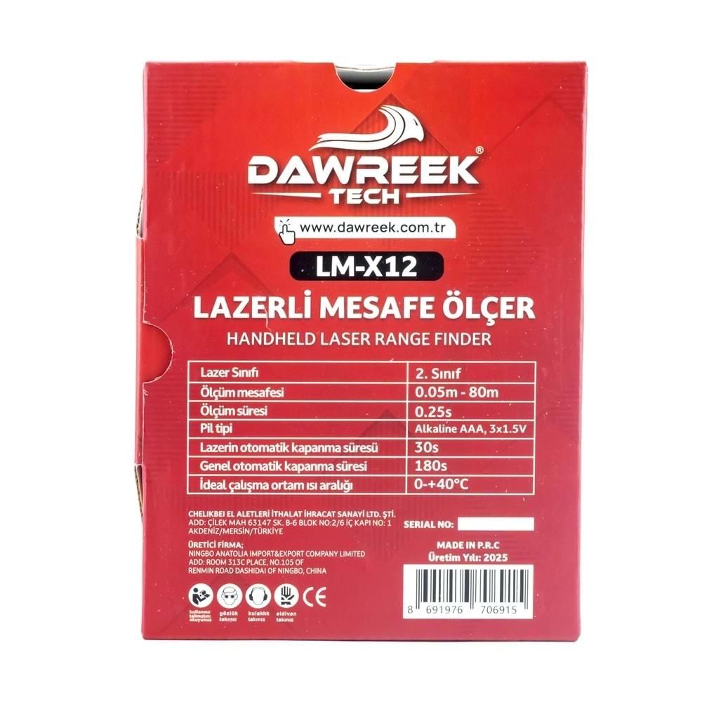 Lazer Metre Mesafe Ölçer E40 Red