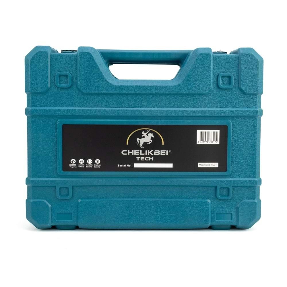 Şarjlı El Matkabı 13mm Çelik Mandren Vidalama Mk36 Chelikbei
