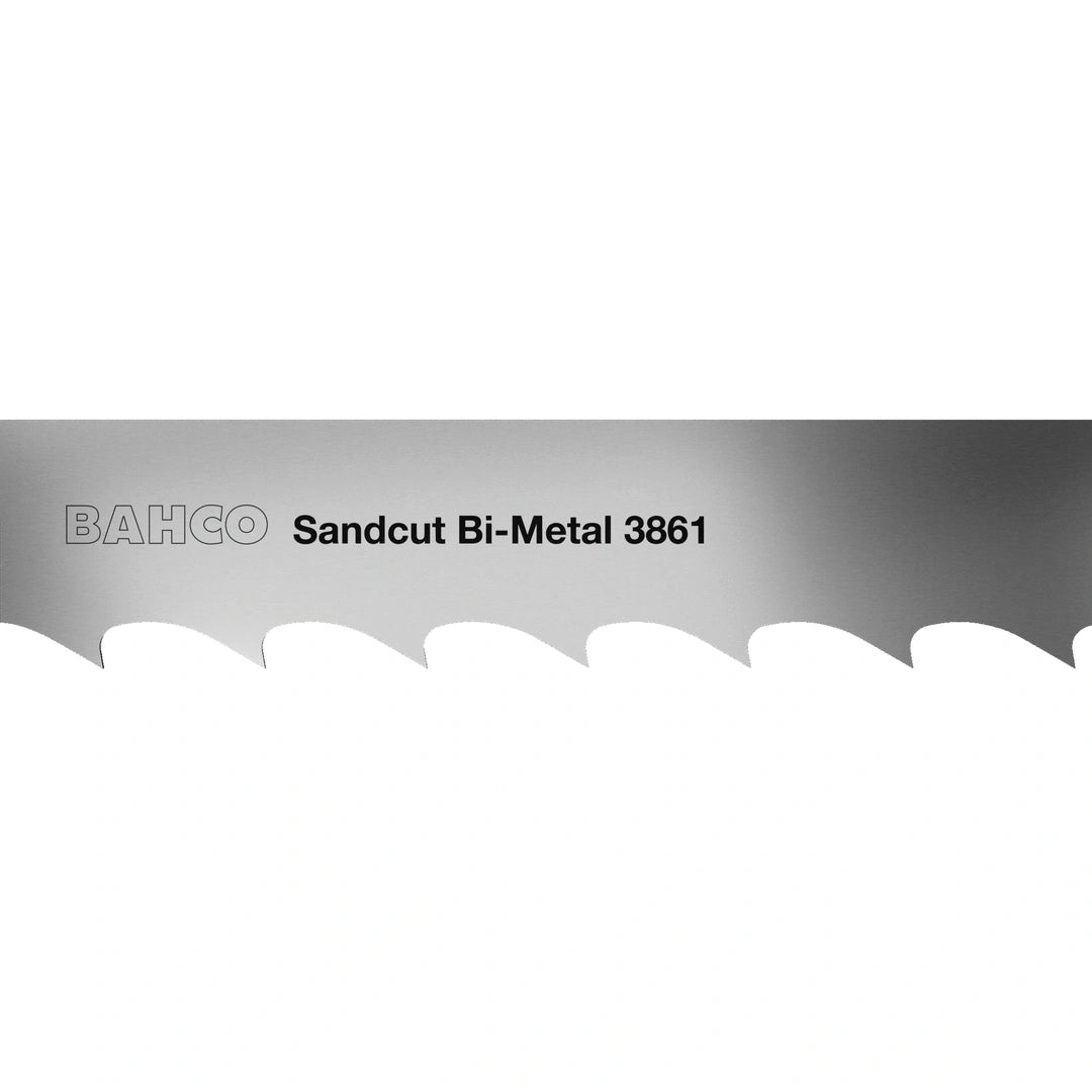 BAHCO 3861 Sandcut Bi-Metal Şerit Testere Bıçağı | Profesyonel Metal Kesim