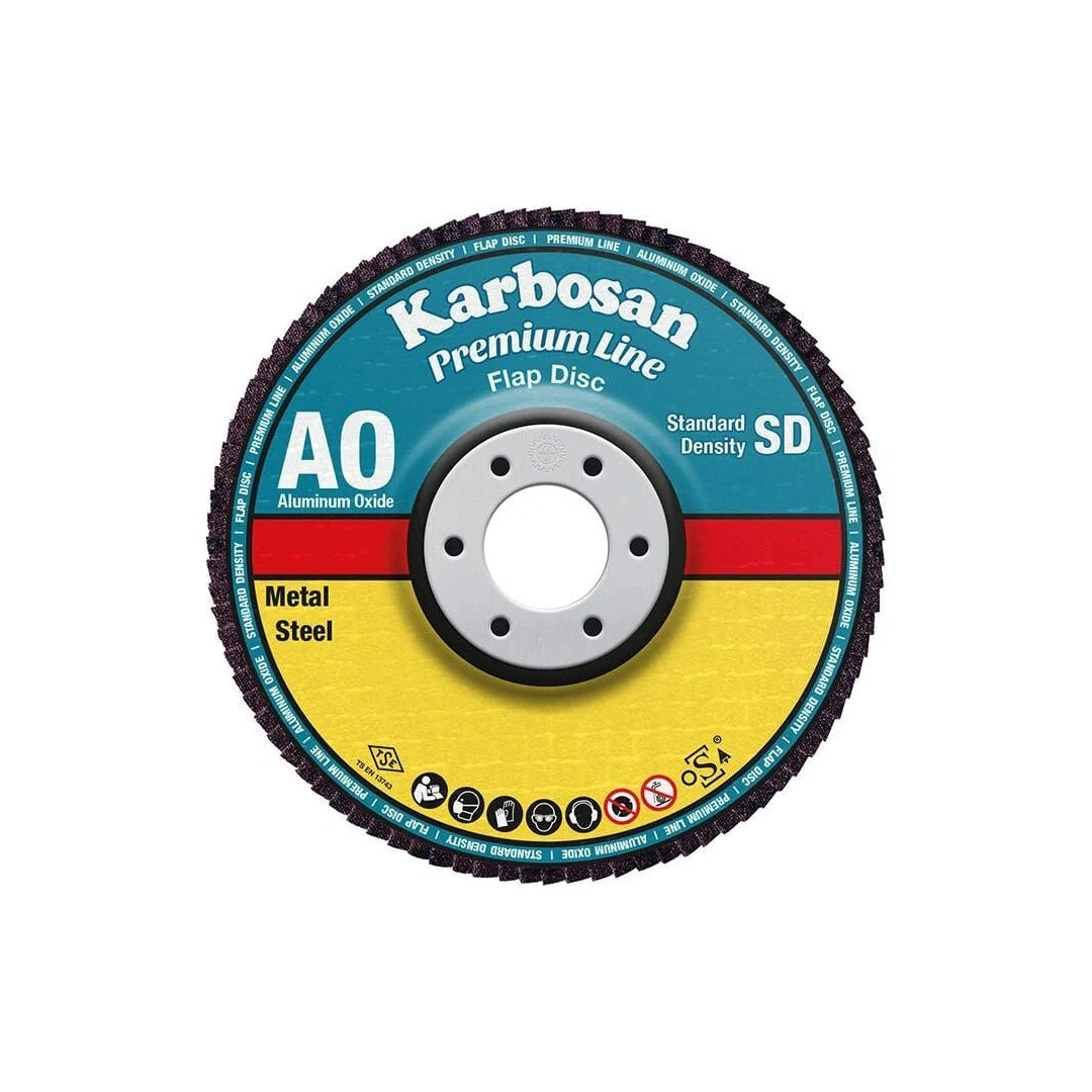 Karbosan Premium Line AO SD Flap Disk | Metal ve Çelik İçin Profesyonel Çözüm