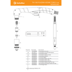 GeKaMac TH-160 Tetikli Plazma Kesme Torcu 6 Metre - PowerCut 155 Uyumlu