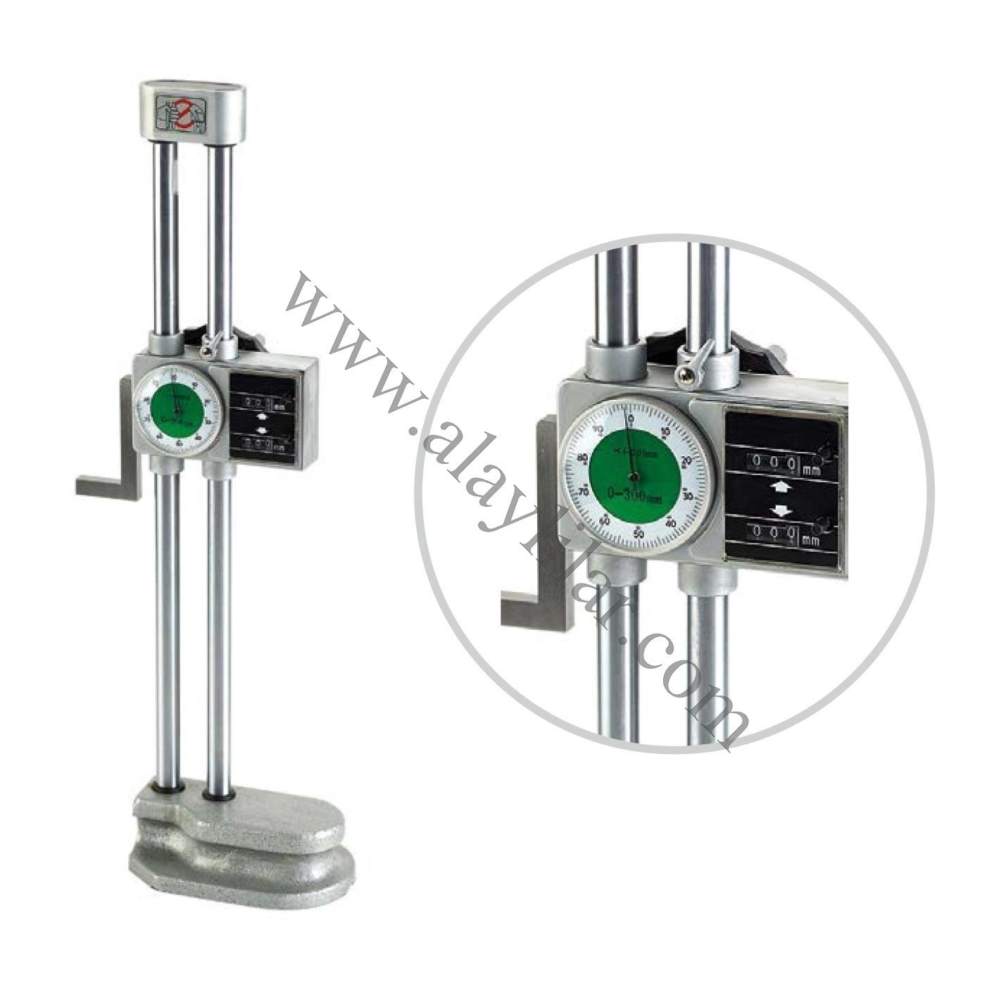 Saatli Yükseklik Mihengiri (Çift Kolonlu)