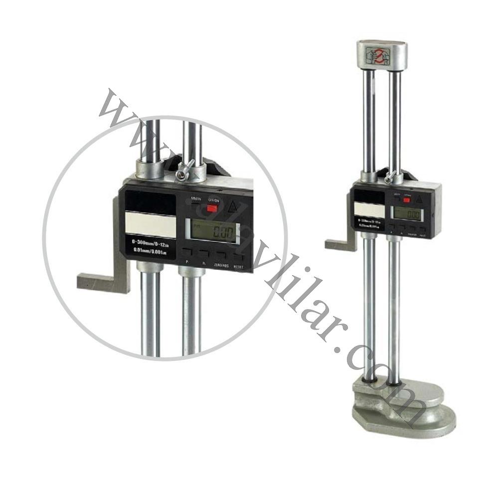 Dijital Yükseklik Mihengiri (Çift Kolonlu)